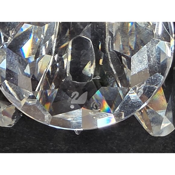 Swarovski Crystal Butterfly Figurine With Faceted Design & Gold Accents - Picture 11 of 13